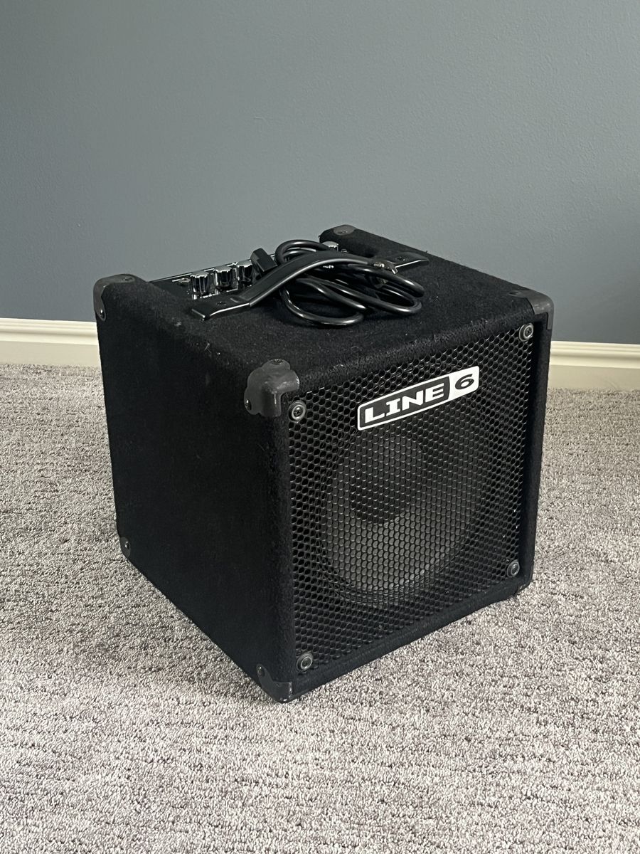 Line 6 75W bass amp, 10” driver