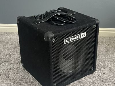 Line 6 75W bass amp, 10” driver