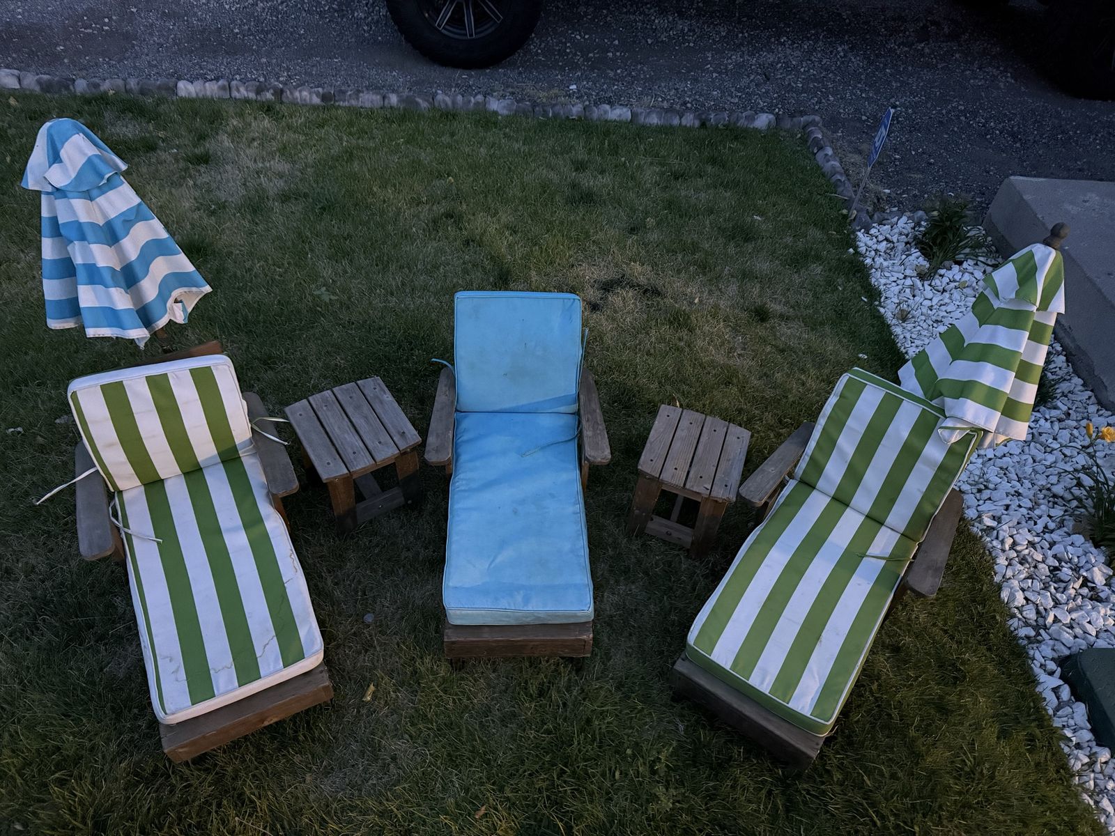 Wooden Outdoor Patio Lounge Kid Chairs