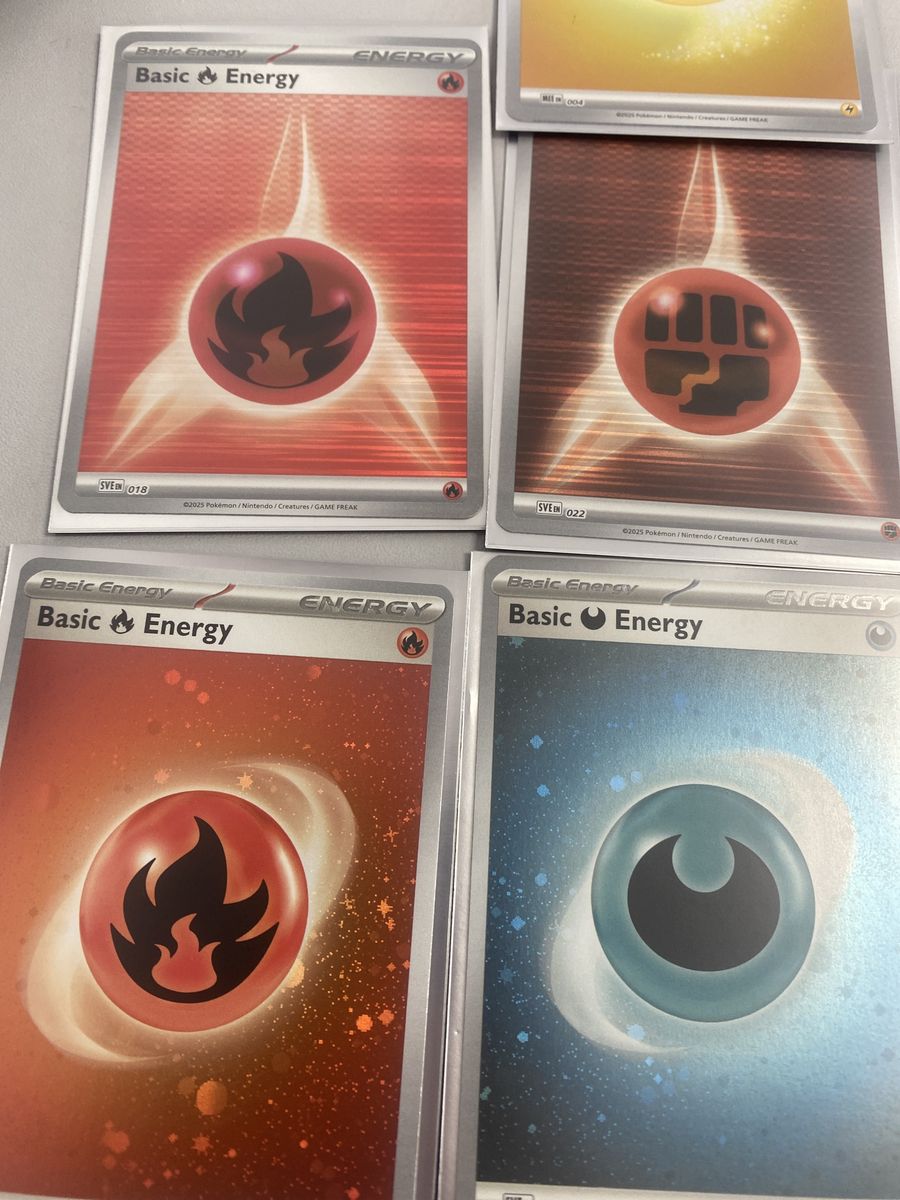 Pokemon Energy Cards