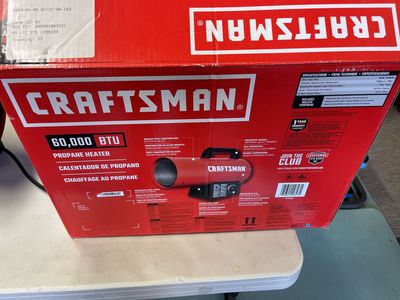 Craftsman 60,000 BTU Propane Garage Heater