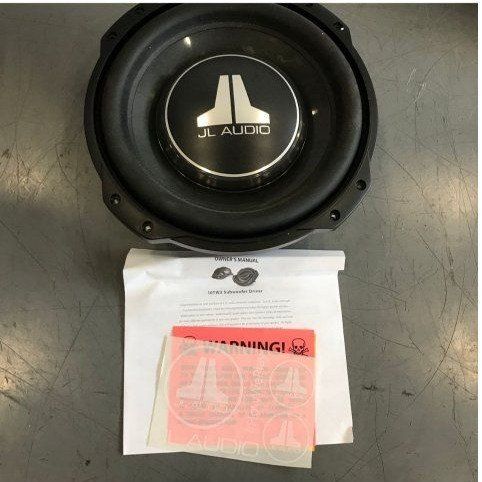 JL Audio 10TW3-D4 10" Thin-Line Subwoofer - Dual 4 Ohm Voice Coil