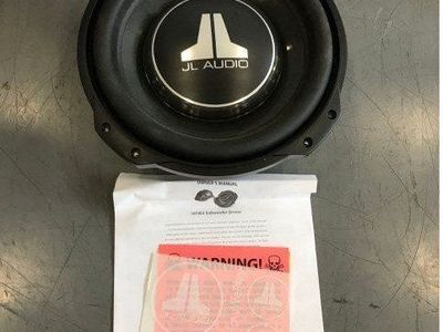 JL Audio 10TW3-D4 10" Thin-Line Subwoofer - Dual 4 Ohm Voice Coil