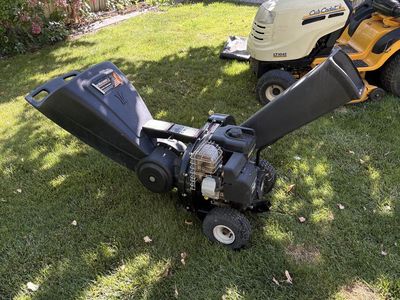 Yard Machines by MTD 10HP Chipper Shredder - 3-Way Feeding, 2.5 Bushel Capacity