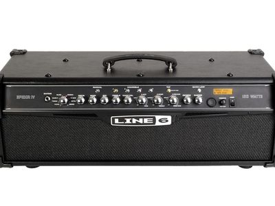 Line 6 Spider IV 150-Watt Guitar Amplifier Head - Black