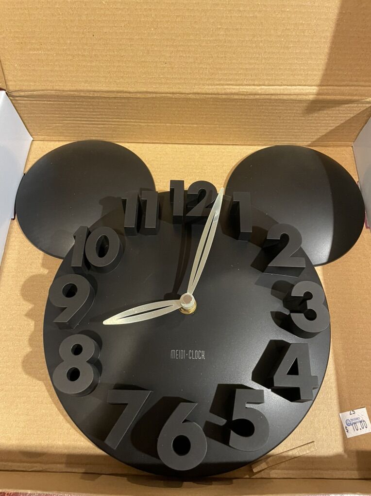 Disney Mickey Mouse Ears wall Clock