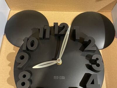 Disney Mickey Mouse Ears wall Clock