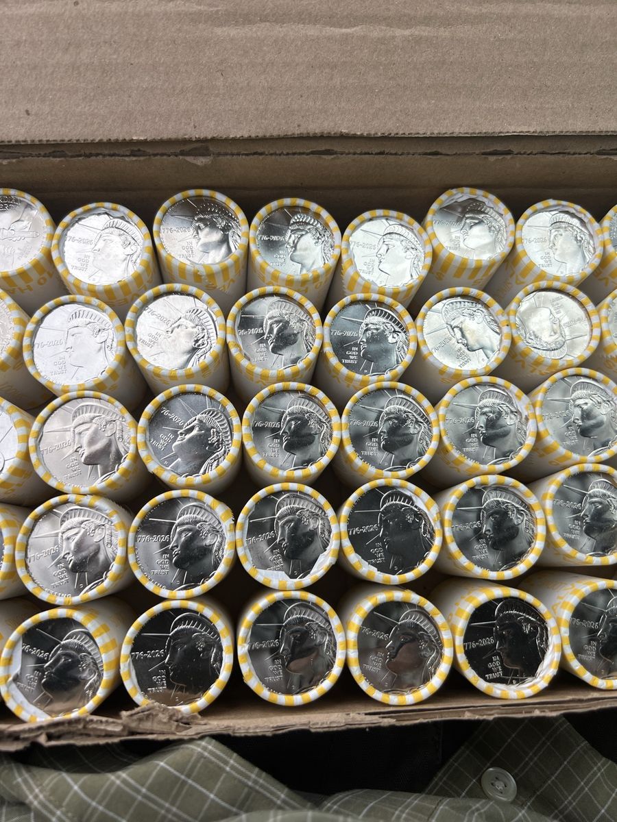 BU Semiquincentennial Half Dollar Rolls
