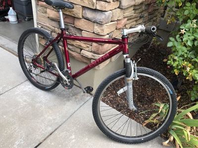 Univega Aluminum 701 7x3 Manitou SX Front Suspension Bike Just Serviced