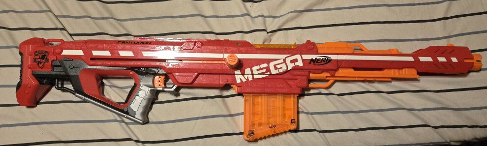 nerf centurion with magazine