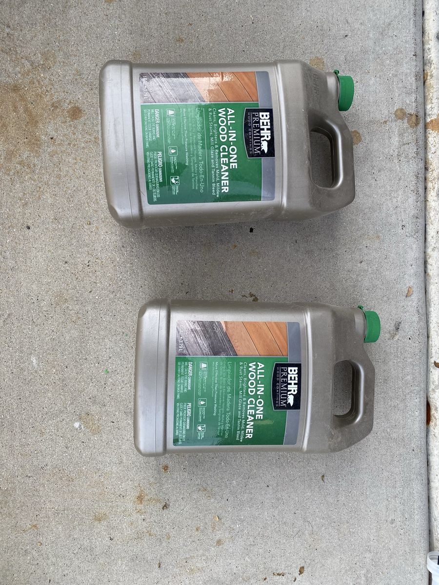 Behr All In One Wood cleaner