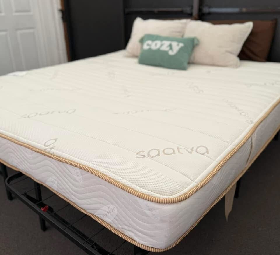 King size Saatva Zenhaven Latex Mattress