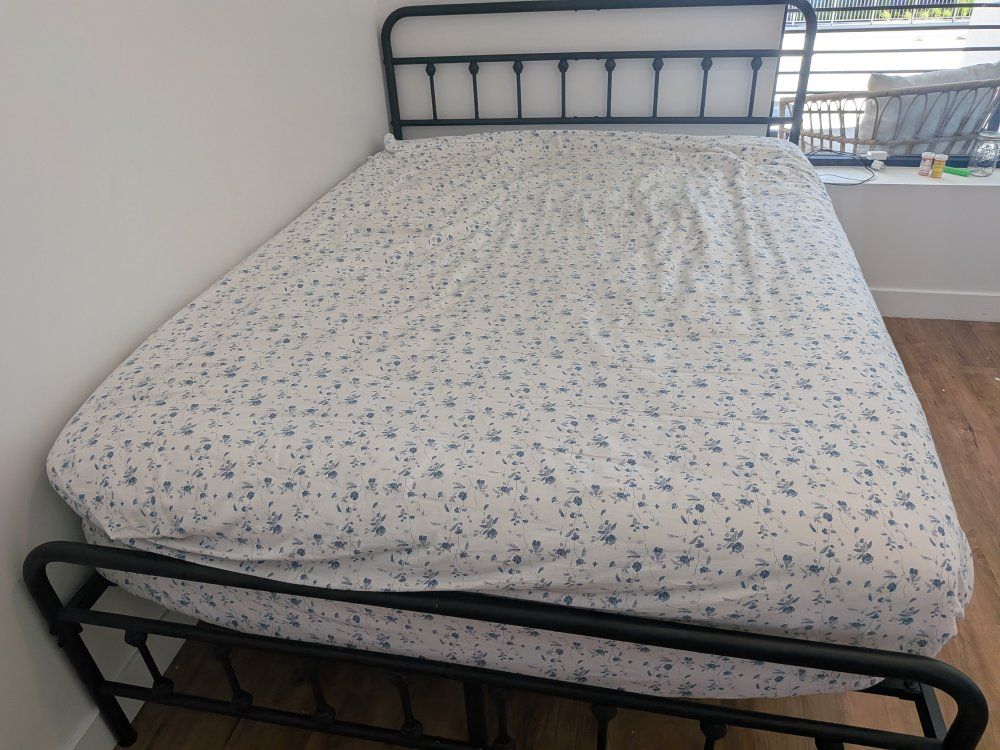Full size mattress and frame