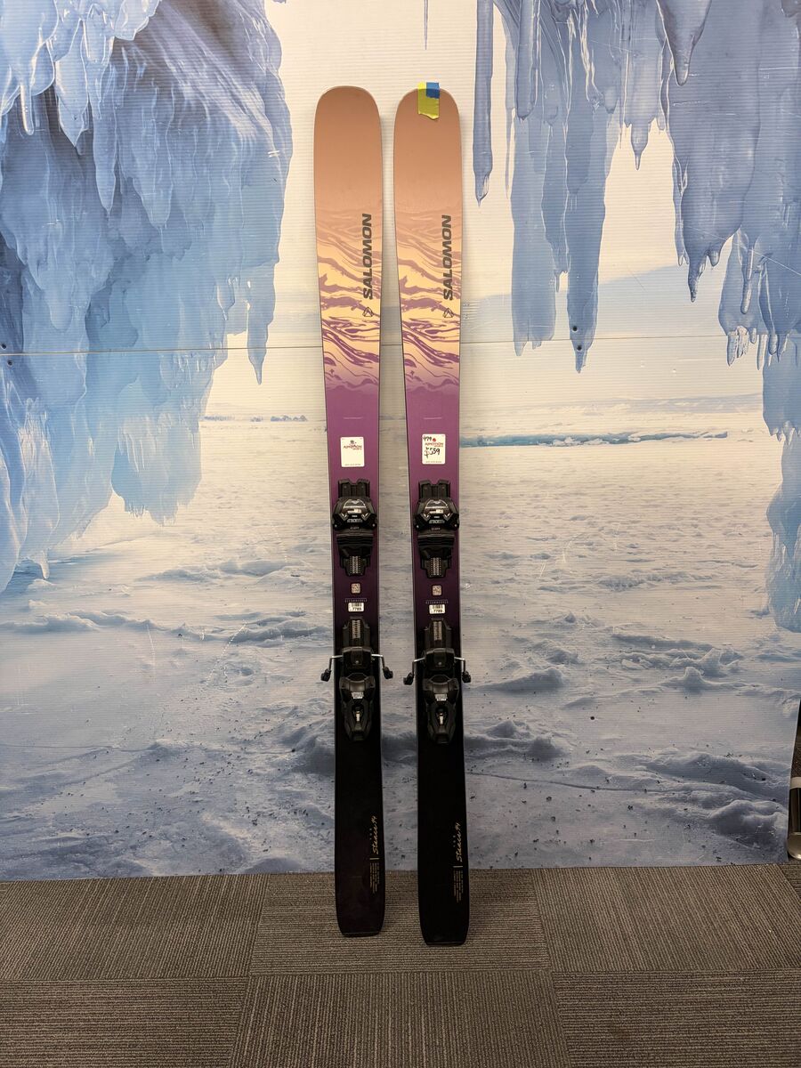 Lightly Used Salomon Stance 94 Ski 168cm w/ Tyrolia Attack 11 Rental Binding