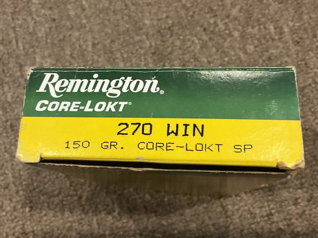 Remington 270 Winchester 150gr. Bullets