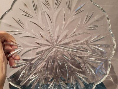 Canterbury 3 Section Relish Tray Dish Marquis By Waterford