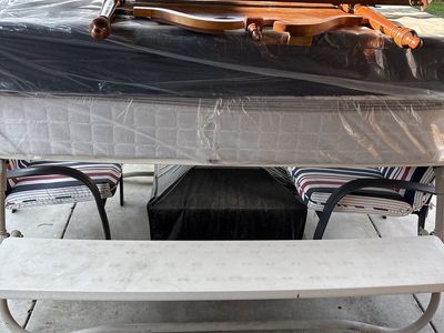 Twin Bed Mattress And Frame And Headboard
