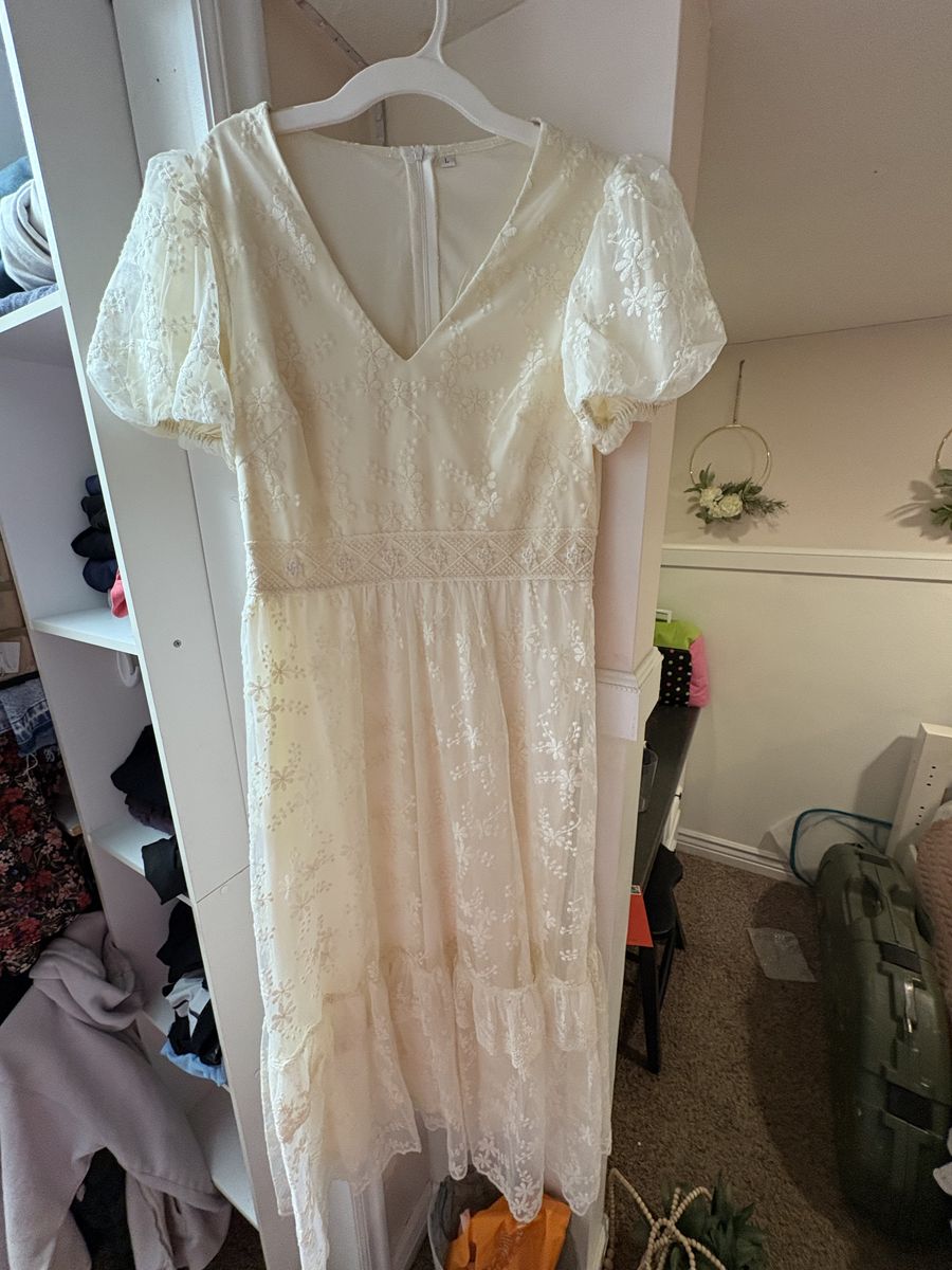 Cute White Lace Dress