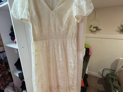 Cute White Lace Dress