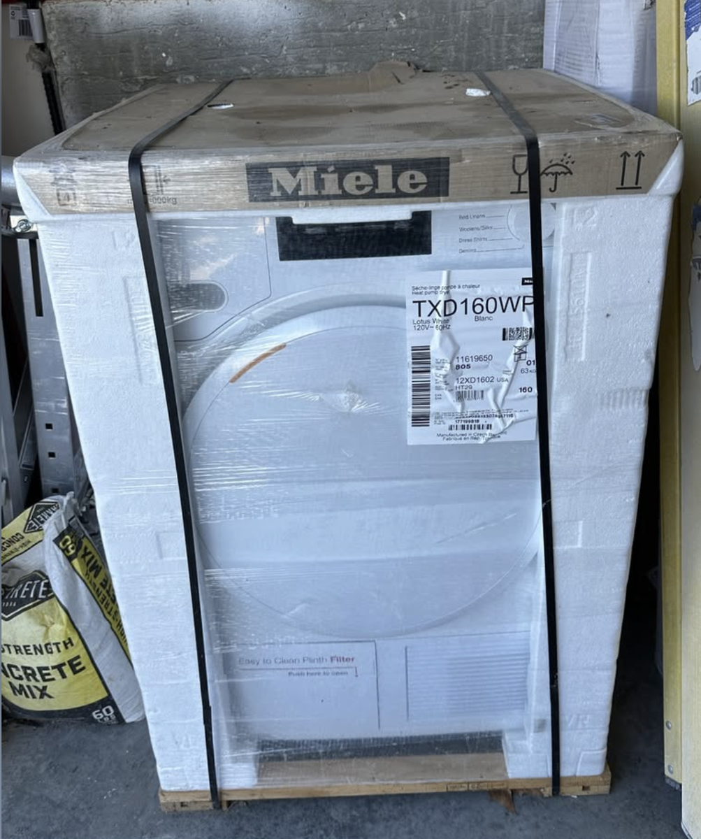 Miele Heat Pump Dryer (TXD160WP)