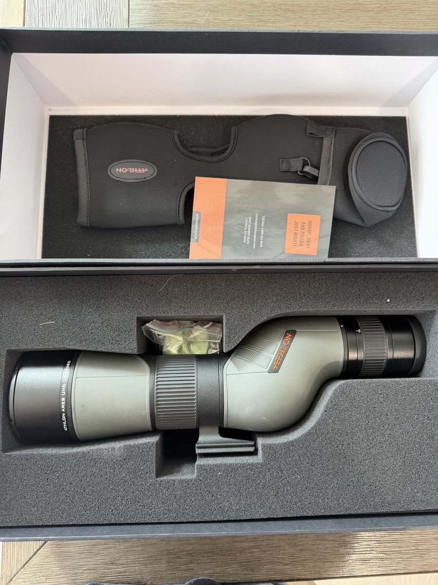 Athlon Ares G2 UHD 15-45x65 Spotting Scope