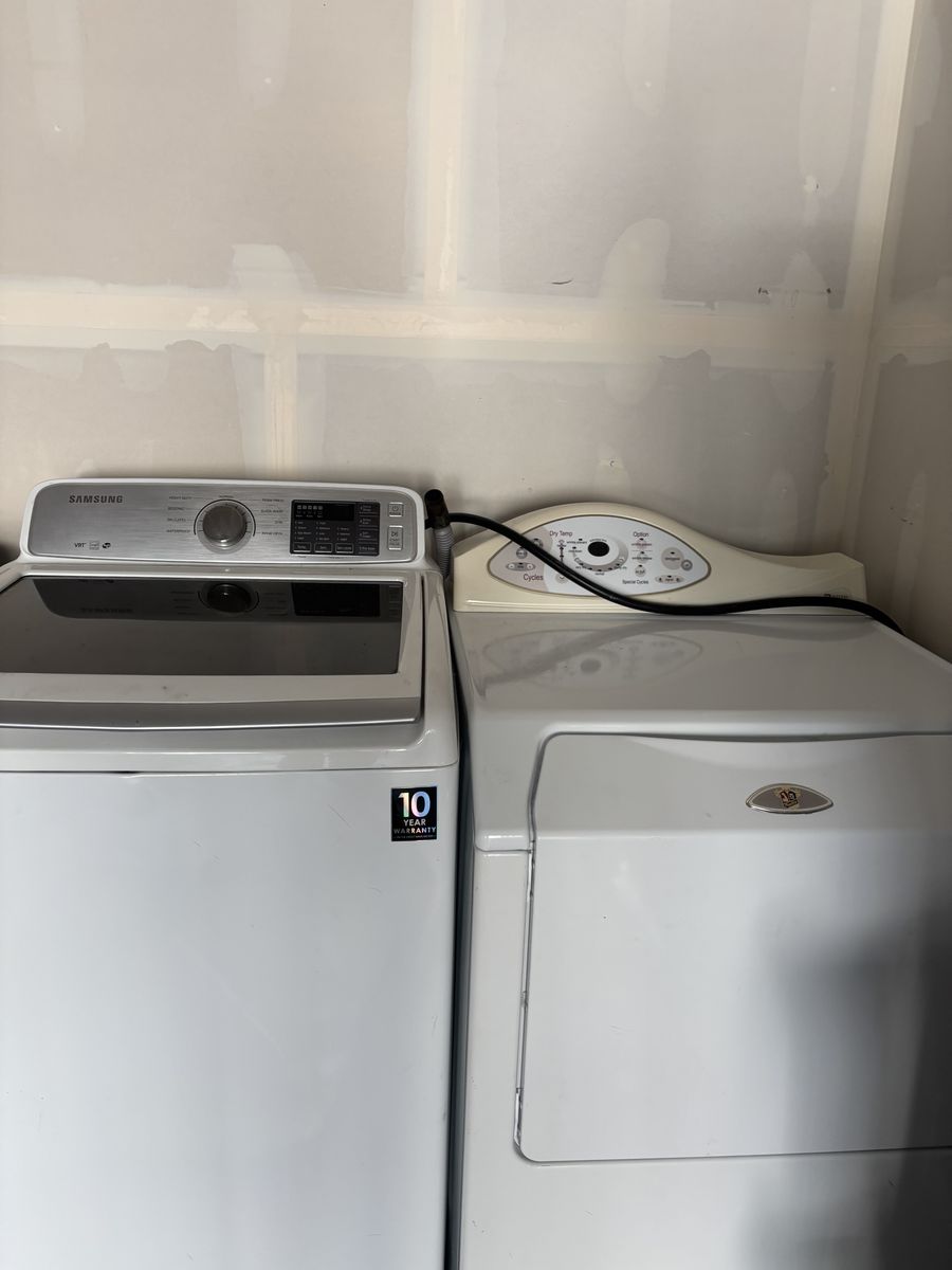 Free - Washer and Dryer Set