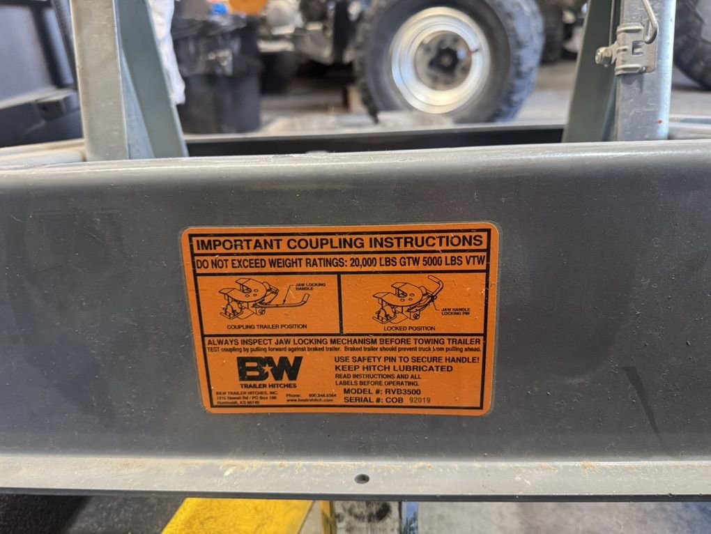 Champion 5th Wheel Hitch By B&W