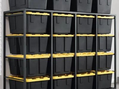 new in box Gorilla storage shelves