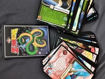 2003;Dragon Ball Z CCG Collectible Trading Cards Lot - 100 Count