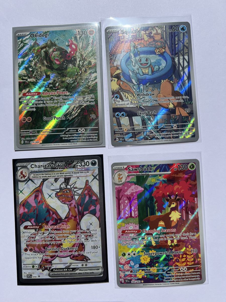 Pokémon Cards (Priced Individually) Squirtle IR &