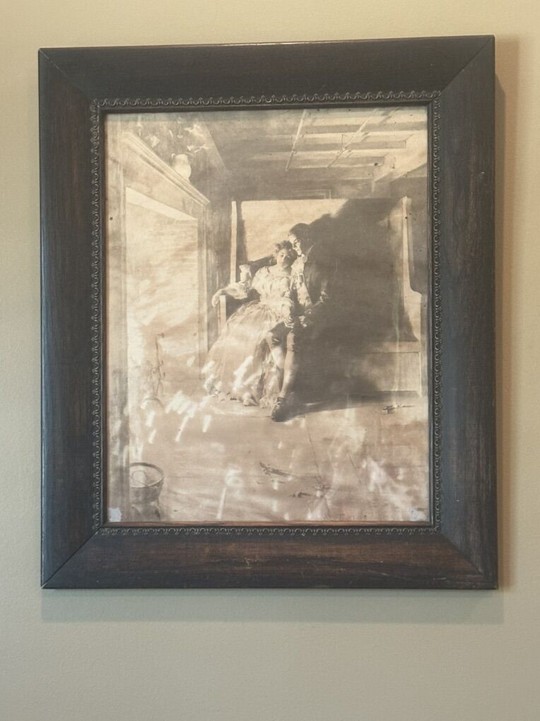 Antique Lithograph By W.L. Taylor