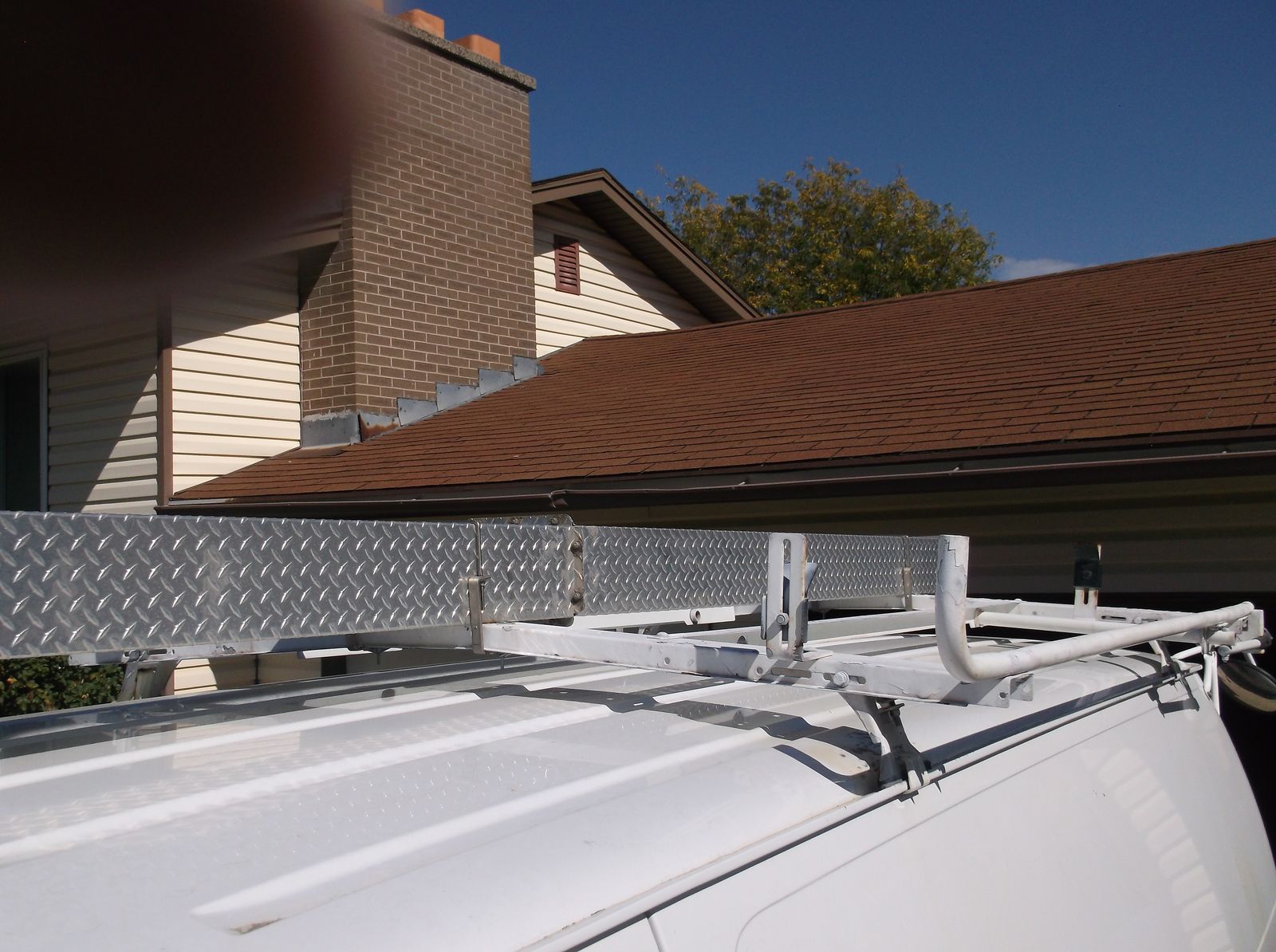 Used Weather Guard Double Ladder Rack with Conduit Carrier Kit for ...
