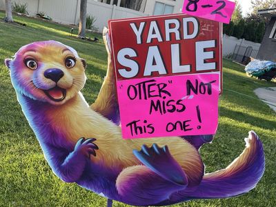 The best yard sale of the year!