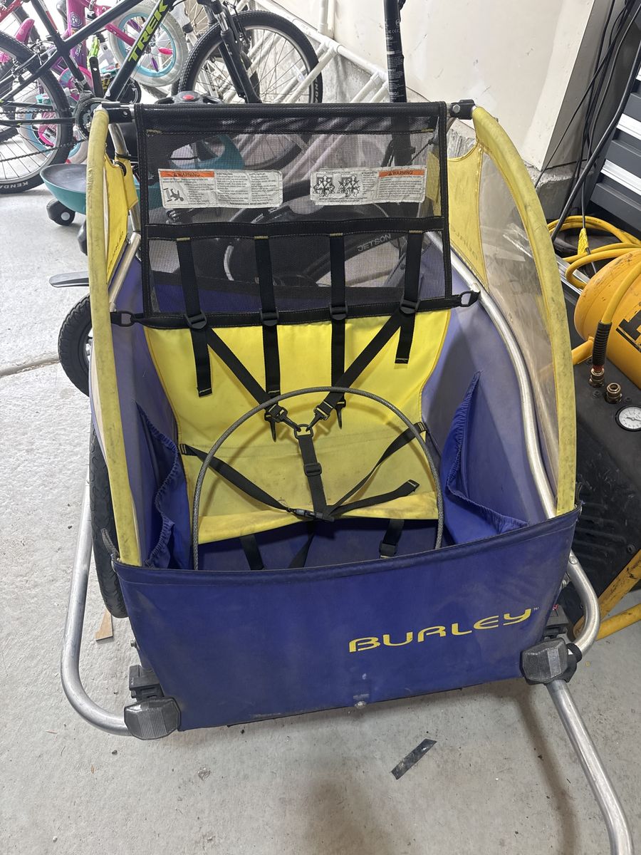 Burley bike trailer