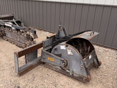 Skid steer milling attachment