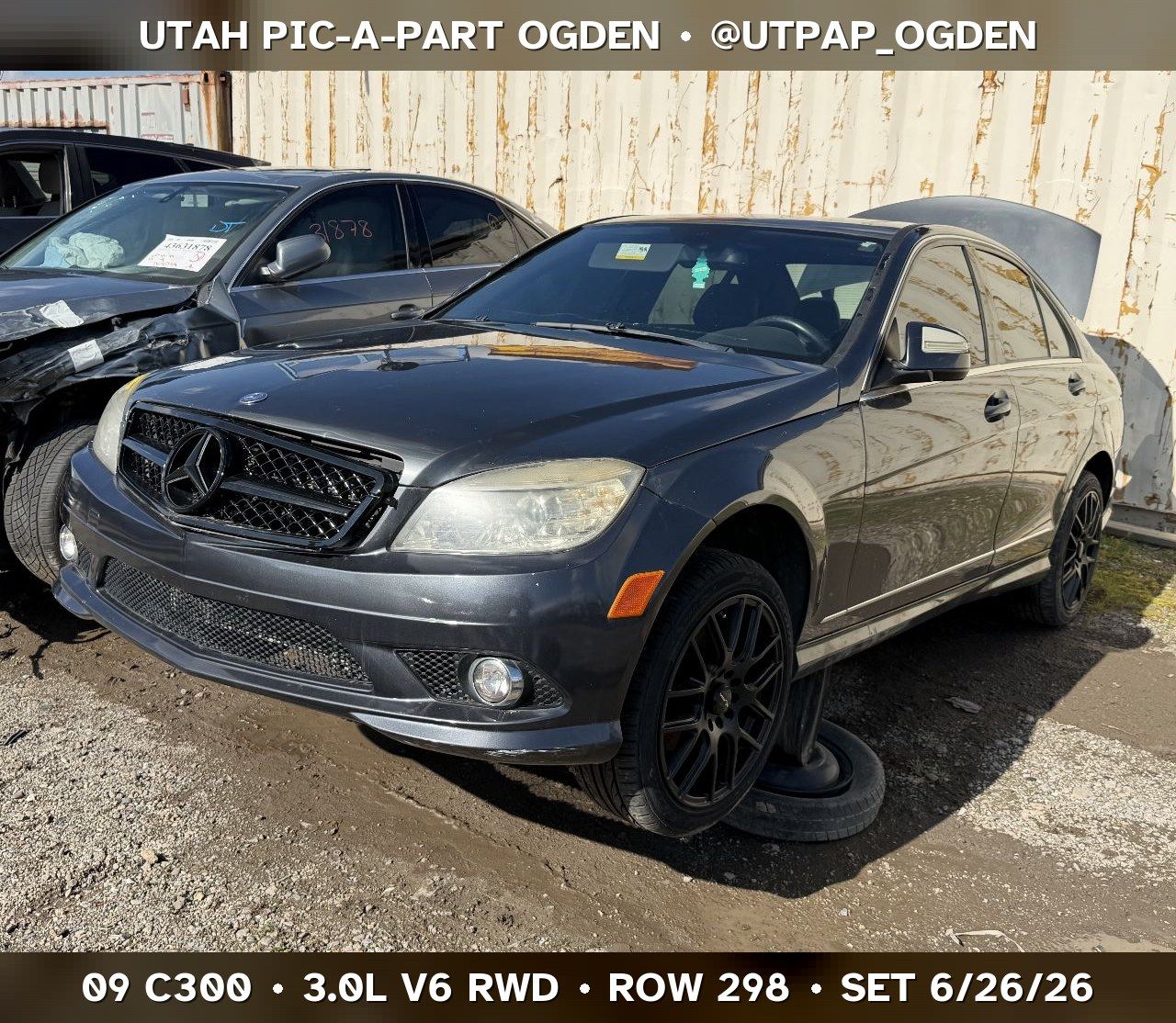 2009 Mercedes-Benz C300 W204 Parts - UTPAP Ogden