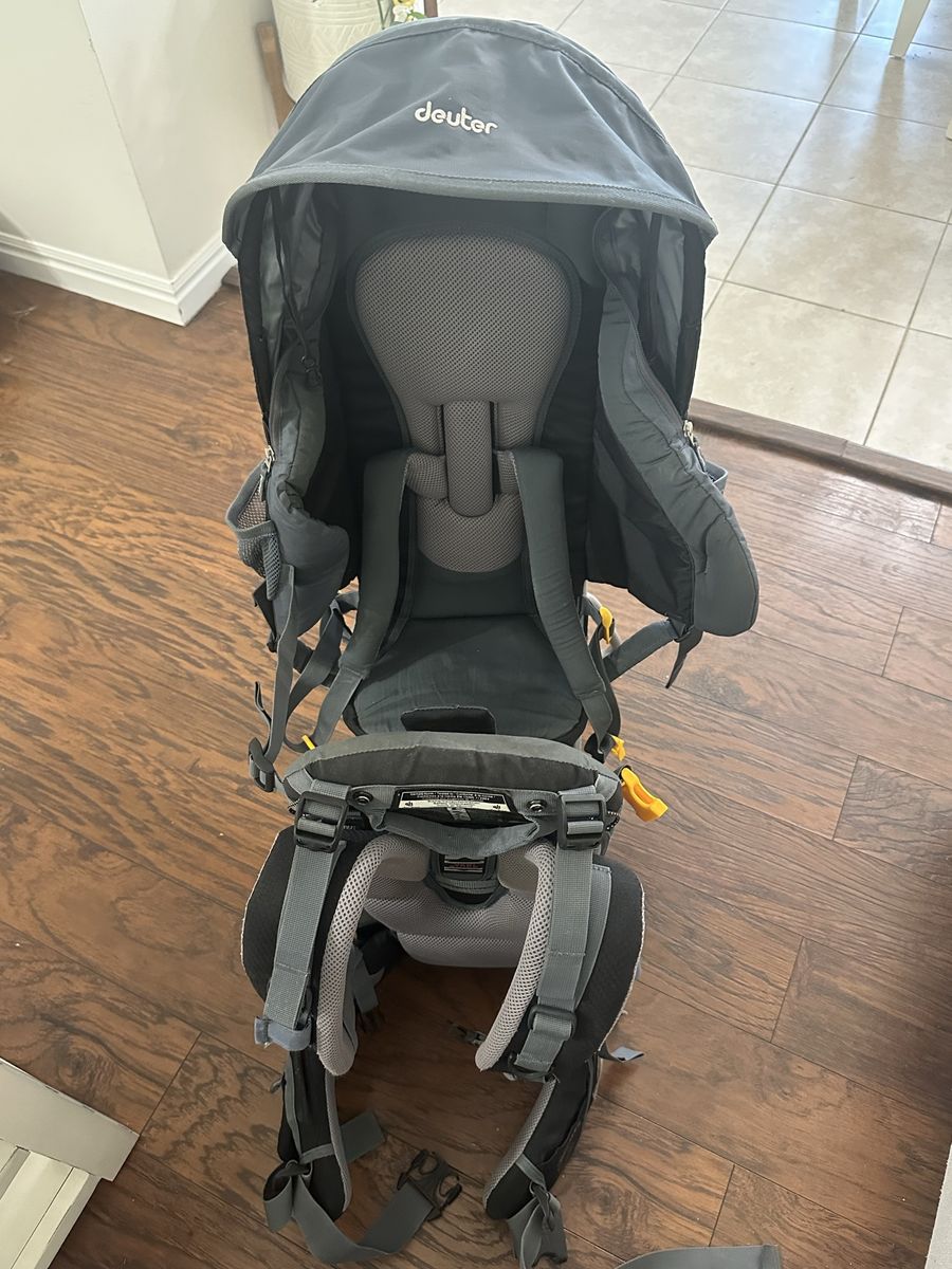 Deuter Hiking Child Carrier Backpack with Sun Hood