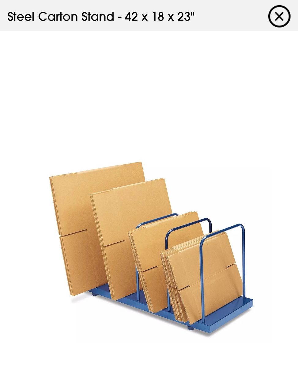 ULINE Carton Stand