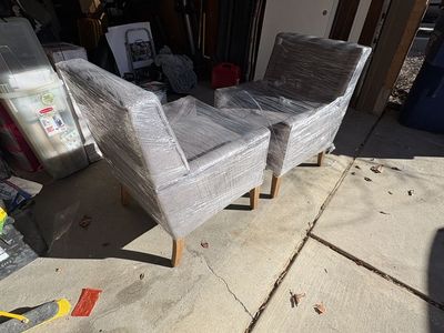 Decorative Grey chairs