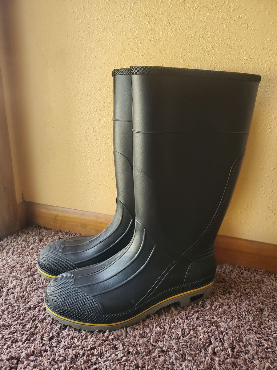Servus rubber boots, steel toe Men's 12