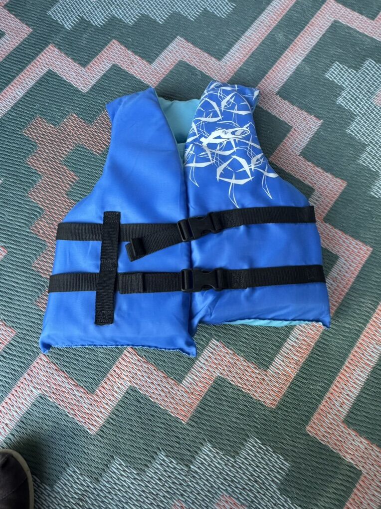 Blue Youth Life Vest Child Life Jacket