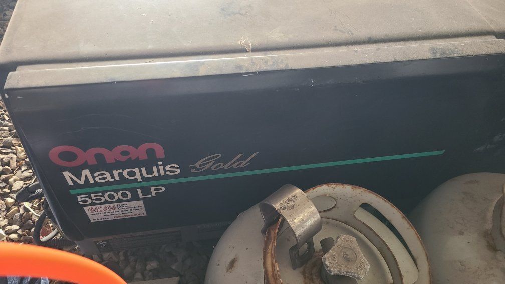 Onan 5500  LP generator
