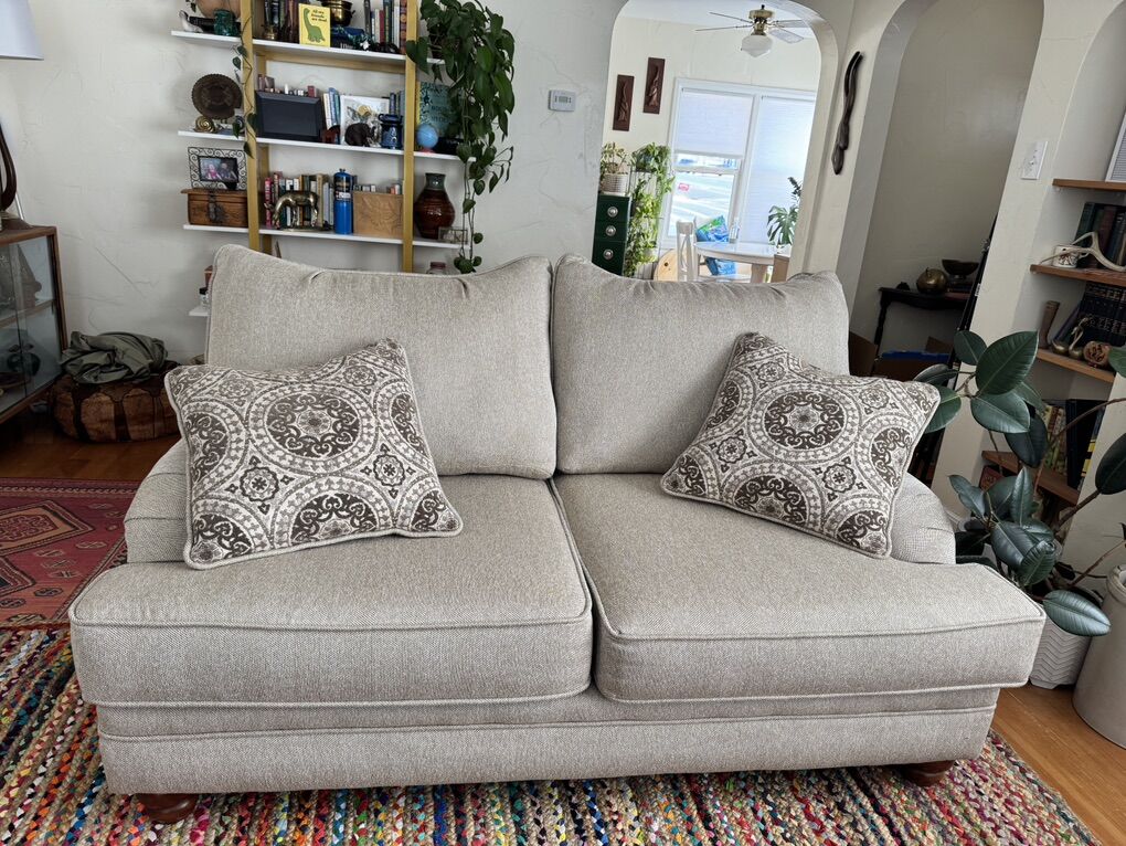 Loveseat Sofa - Deep and Oversized