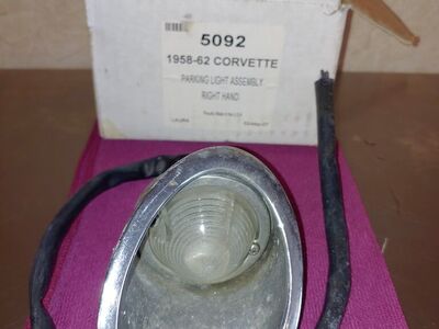 1958-62 Chevrolet Corvette Parking Light Assembly #5092