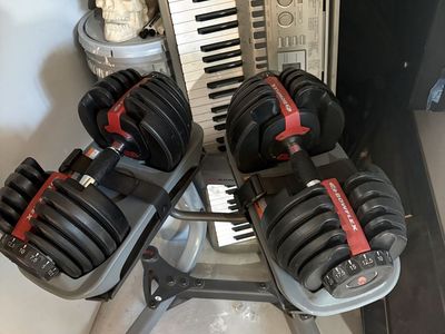 Adjustable dumbbells Bowflex 552. 5 to 52.5
