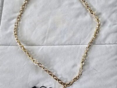 New D&G Necklace with Watch Pendant