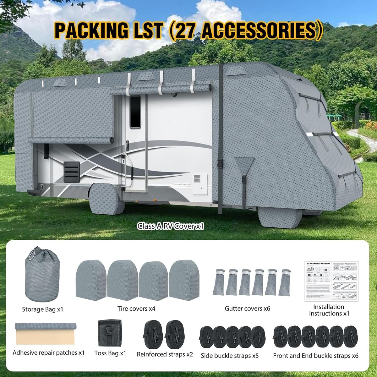 ‎DenForste Class C RV Cover