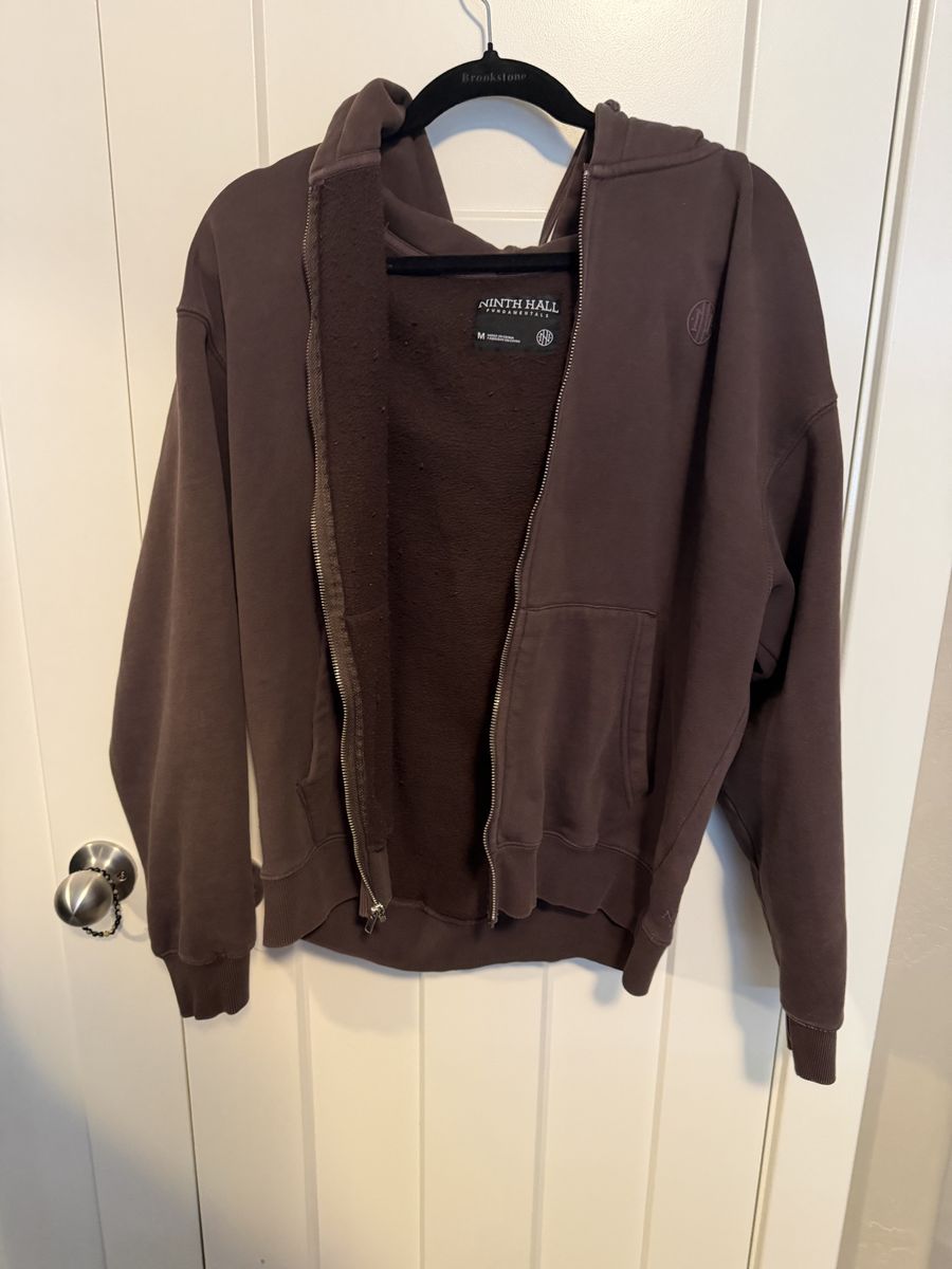 Ninth Hall Zip up hoodie
