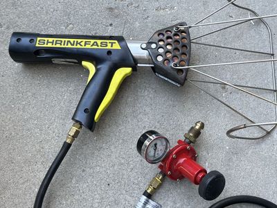 Shrink wrap gun