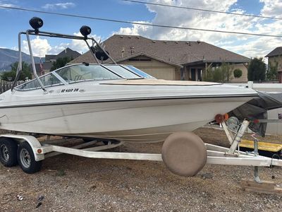 2000 Milan Bowrider with Wake Tower and Dual Axle Trailer